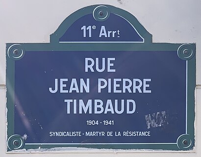 How to get to Rue Jean-Pierre Timbaud in Paris by Metro, Bus, Train, Light  Rail or RER?