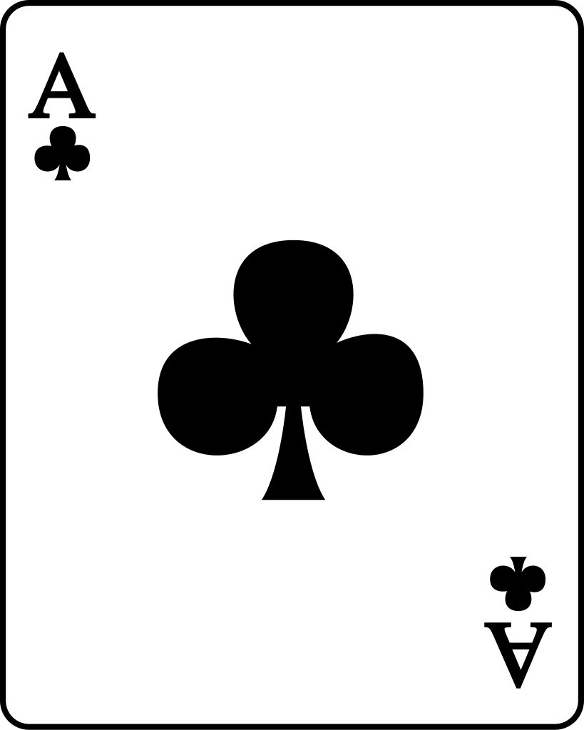 File:Playing card club A.svg - Wikimedia Commons