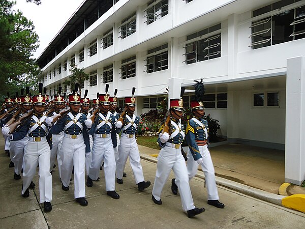 Graduating PMA cadets at the PMA Alumni Homecoming, 2012