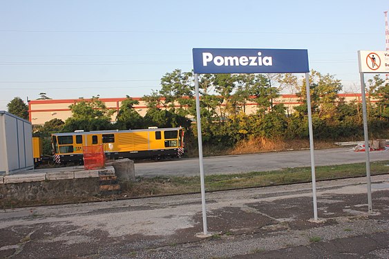 Pomezia railway station