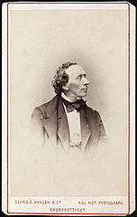 H. C. Andersen (1805-1875), ca 1871