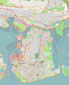 Mapa lokalizacyjna Portsmouth