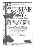 Thumbnail for File:Poster from the Mountain Play's first performance.jpg