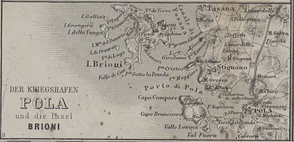 Mappa dell'arcipelago