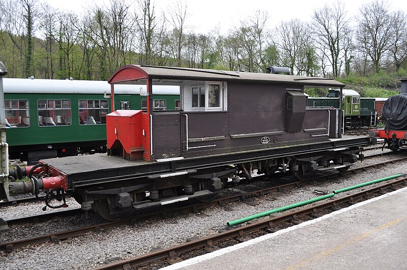 File:Queen Mary Brake Van at Norchard Dean Forest Railway.JPG
