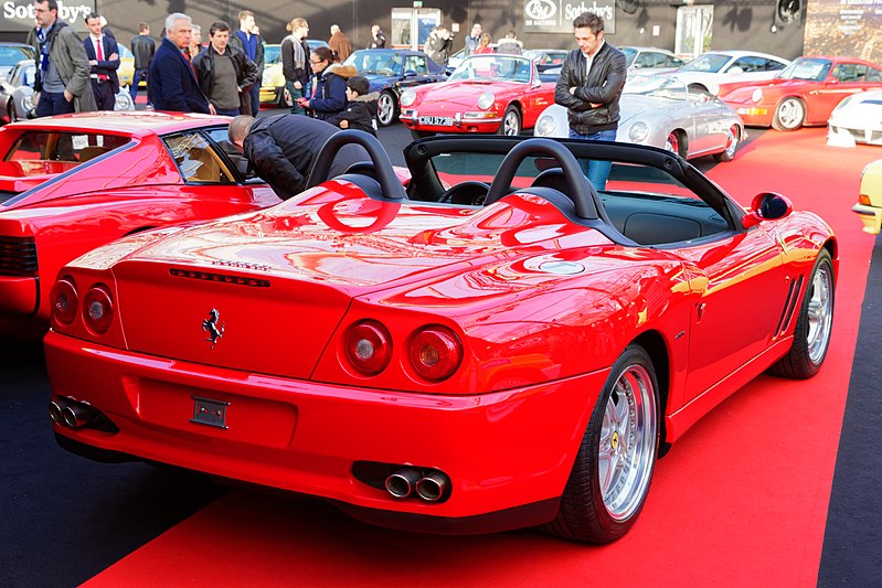 File:RM Sotheby’s 2017 - Ferrari 550 Barchetta Pininfarina - 2001 - 002.jpg