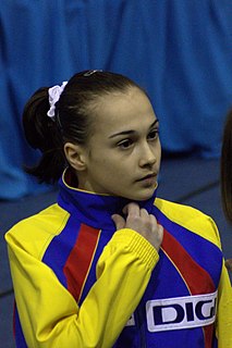 Raluca Haidu Romanian gymnast