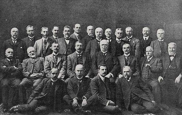 The Reform Party Caucus, 1909.