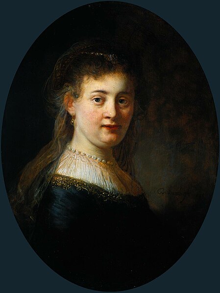 File:Rembrandt, Portrait of Saskia van Uylenburgh, 1633, Rijksmuseum Amsterdam.jpg