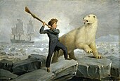 Nelson and the bear, by Richard Westall