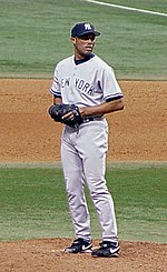 Rivera pitching in September 2005 Rivera2.jpg