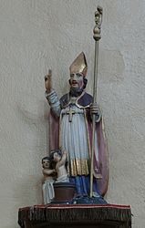 Statue de St-Nicolas (XVIIIe)