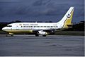 Pesawat Siri Boeing 737-200 milik Syarikat Penerbangan Penerbangan DiRaja Brunei di 1987.