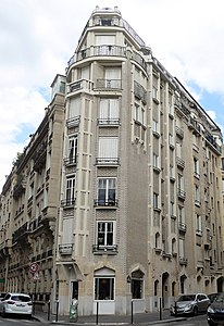 Apartmet building, Rue Greuze (28), (Paris XVI arrondissement)