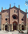 La Collegiata di San Secondo d' Asti, facade