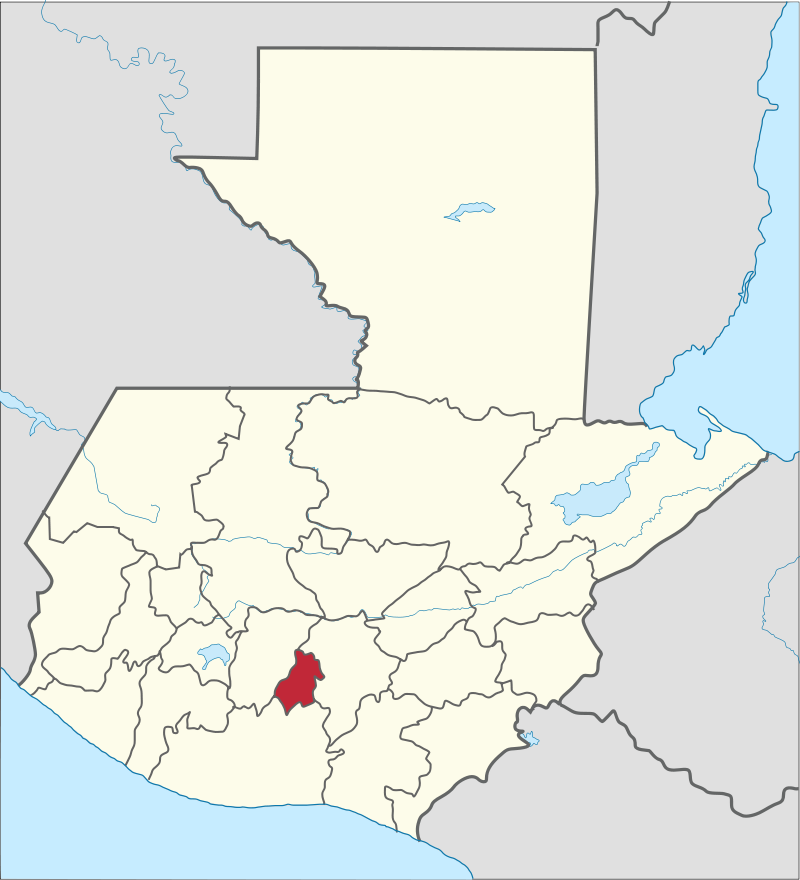 San Lucas Guatemala Map Sacatepéquez Department - Wikipedia