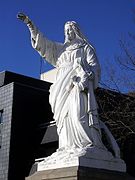 Statue de sainte Anne.