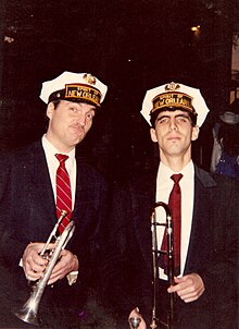 Scott Black and David Sager, Carnival Time 1991, Uptown New Orleans.jpg