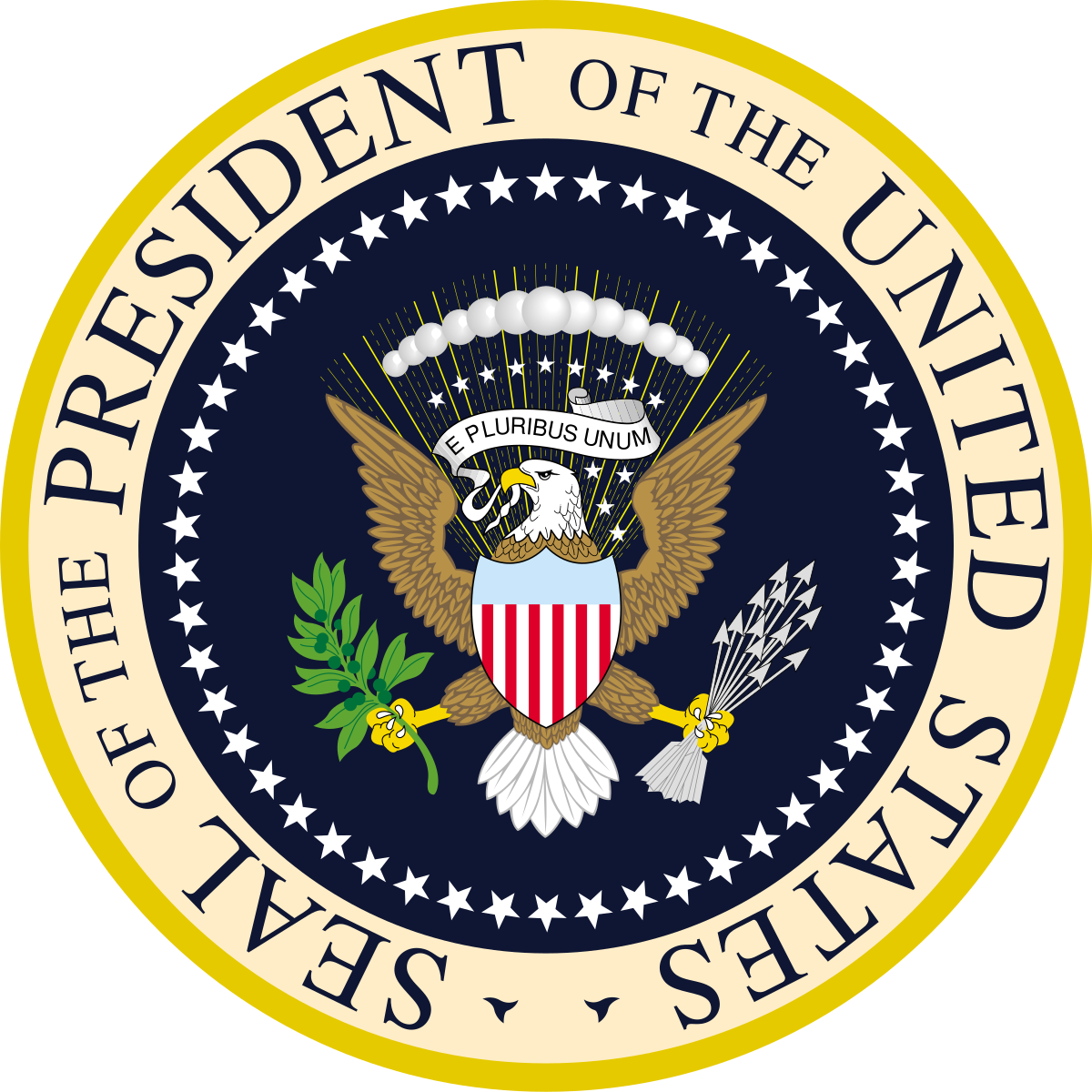 Image result for presidential insignia united states