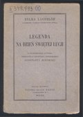 Selma Lagerlöf Legenda na dzień Świętej Łucji
