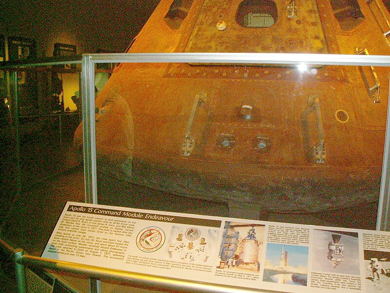 File:ShimadaK2008-Apollo15 Command Module Endeavour at Museum of the US Air ForceP-ICT2563.jpg