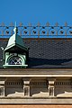 Deutsch: Detailaufnahme des Strafjustizgebäudes in Hamburg-Neustadt. This is a photograph of an architectural monument. It is on the list of cultural monuments of Hamburg, no. 12622.