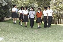 Acorns of Silver Oaks with Principal Silver oaks hyderabad students with seetha murty.jpg