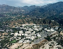 Complexo do "Jet Propulsion Laboratory" na Califórnia