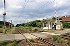 Čeština: Železniční zastávka v Otradovicích, části Skorkova English: Train stop in Otradovice, part of Skorkov, Czech Republic