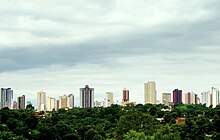 Foz do Iguacu, Brazil, a country where was shot during the movie. SkylineFoz.JPG