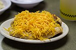 Thumbnail for File:Skyline Chili cheese coney.jpg