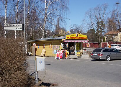 Vägbeskrivningar till Stuvsta-Snättringe med kollektivtrafik