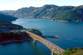 Lake Sonoma Sonoma Lake aerial view.jpg