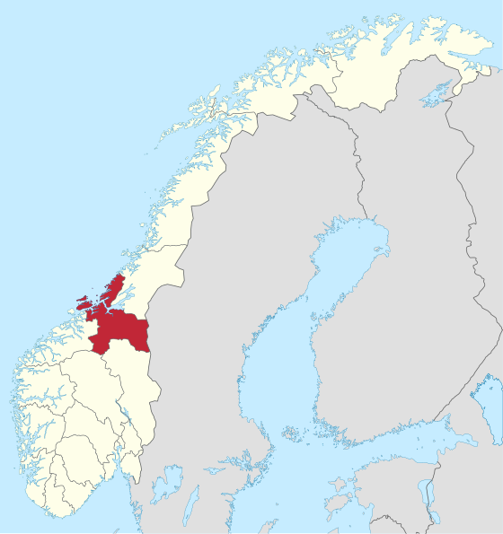 Localisation de Sør-Trøndelag