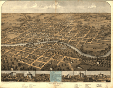 South Bend in 1866