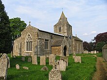 Gereja St Andrew, Glaston, Rutland - dari southwest.jpg