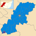 2015 results map