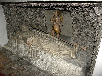 Grave of Saint Maximilian in Celje, Slovenia St maximilian tomb.JPG