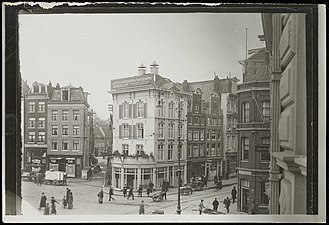 Rembrandtplein et entrée de la Reguliersbreestraat en 1925