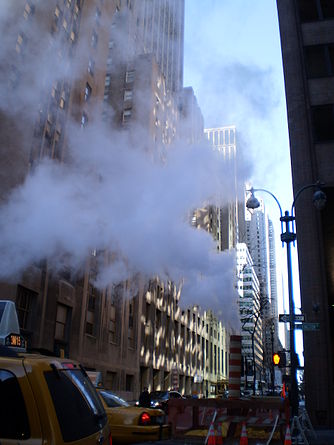As well as gas and electricity, Con Ed supplies steam to New York City