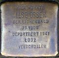 Stolperstein für Ilse Osser (Marsilstein 5)