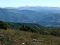 View from Monte Subasio hilltop, looking east