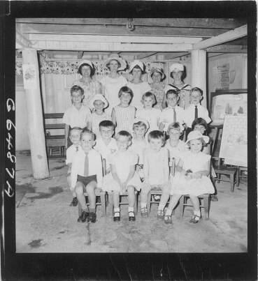 File:Sunday School boys and girls 1960s.tif