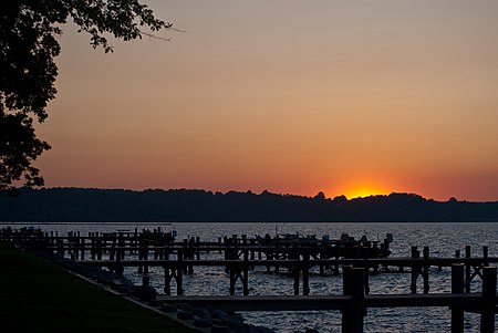 Sunset over North Beach, Maryland.jpg