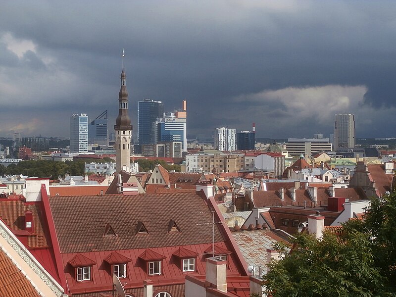 File:Tallinn Old and New from Kohtuotsa Viewing Platform 6 August 2019.jpg