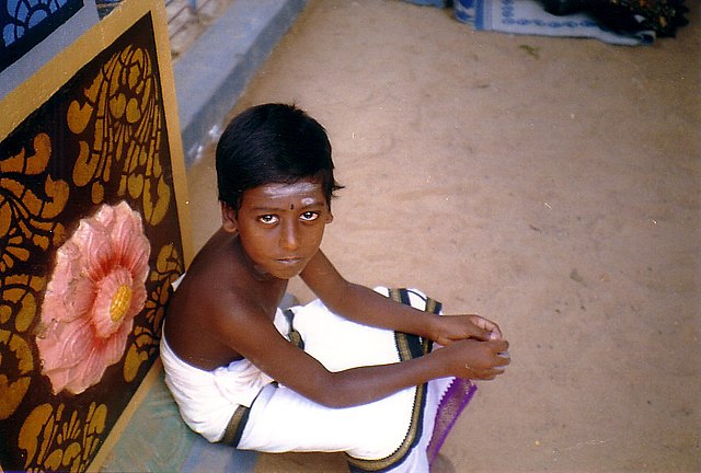 File:Tamil boy in  - Wikimedia Commons