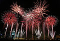 Spectaculum pyrotechnicum in Singapore Fireworks Celebrations Singapurae die 8 Augusti 2006.