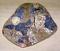 Termez Shirabad Tavka Kurgan (Fortress) 5th-6th cent CE Wall Painting.jpg