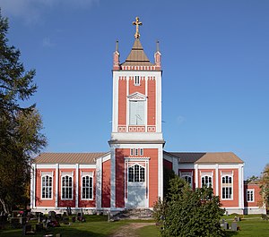 Tervolan uusi kirkko on Lapin suurin.