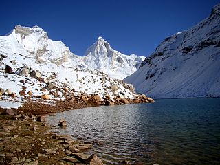 Bhrigupanth Mountain in Uttarakhand, India